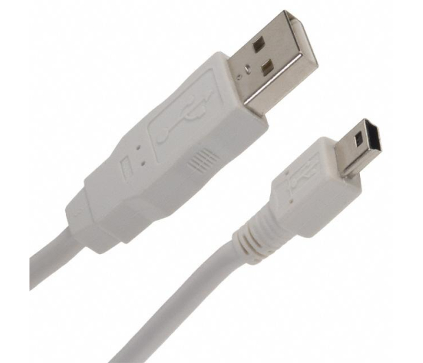 GEMBIRD Kabel miniUSB 2.0 CANON 5pin 0.3m szary CCP-USB2-AM5P-1 - 64538 - zdjęcie